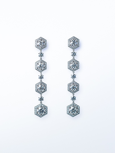 花雪 3808 WG｜ピアス｜ジュエリー｜俄 NIWAKA