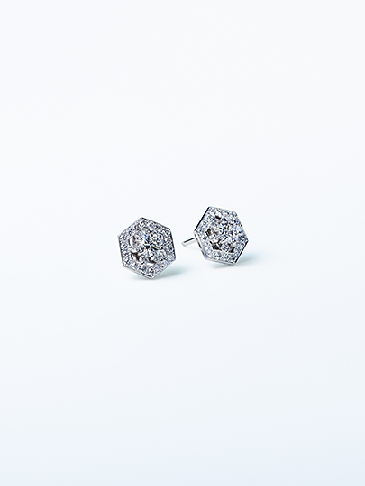 花雪 3810 WG｜ピアス｜ジュエリー｜俄 NIWAKA